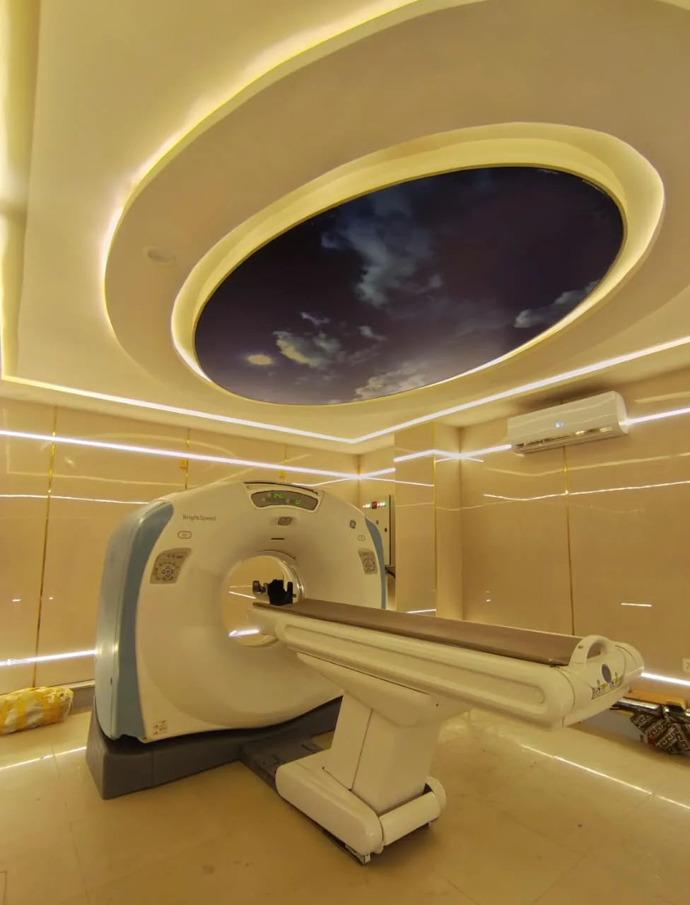 CT scanner room