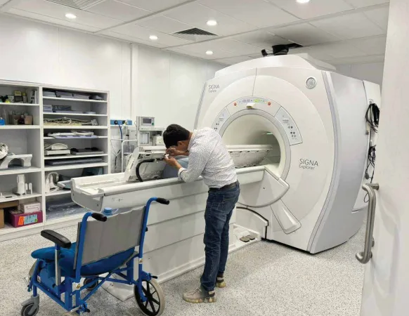 MRI system installation and service